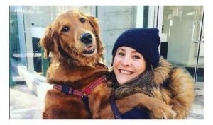 프리허그를 하는 개, 루비의 이야기