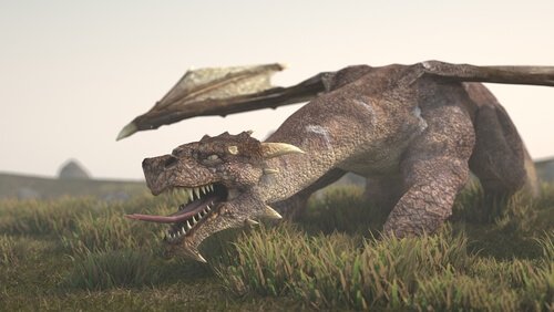 십이지에 속하는 동물들 용