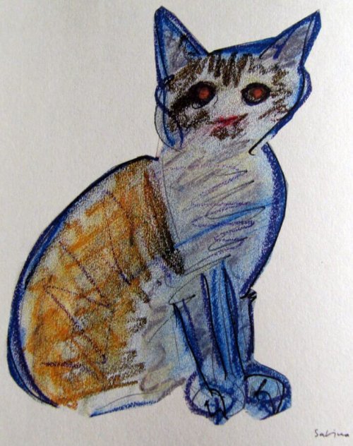 호아킨 사비나의 고양이 그림